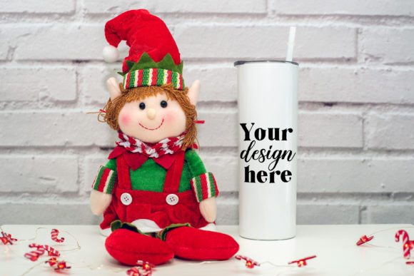 Christmas 20oz Tumbler Mockup Elf Mockup Review
