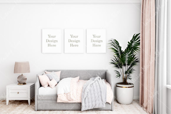 Frame Mockup Kids - 842 for Graphics and Frames Amp
