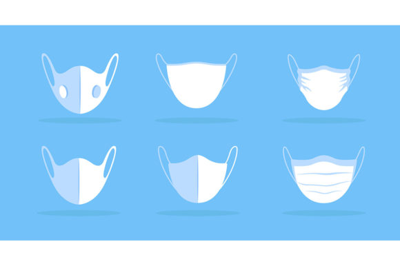 Front View Face Mask Mockup for Modern Design Projects