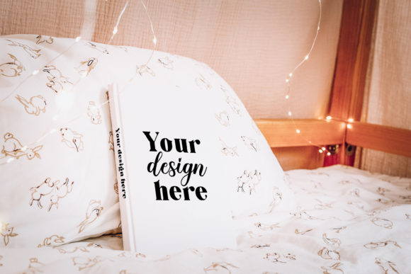 Hardcover Book Mockup 3 for Graphics and Book Amp Branding
