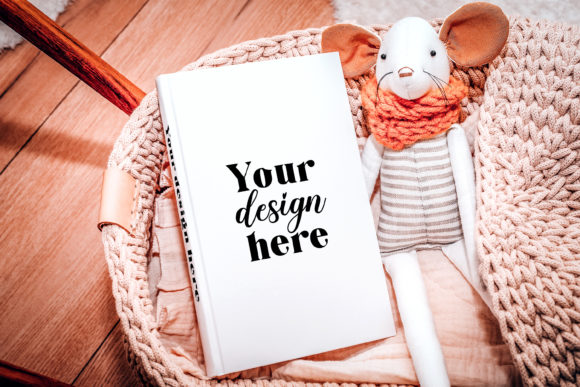Hardcover Book Mockup 9: A Graphics Asset for Book Amp Projects