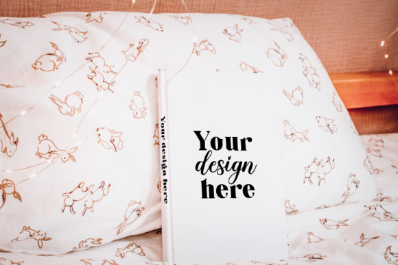 Hardcover Book Mockup for Graphics and Book Amp Projects