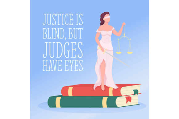 Justice Social Media Post Mockup for Graphic Templates
