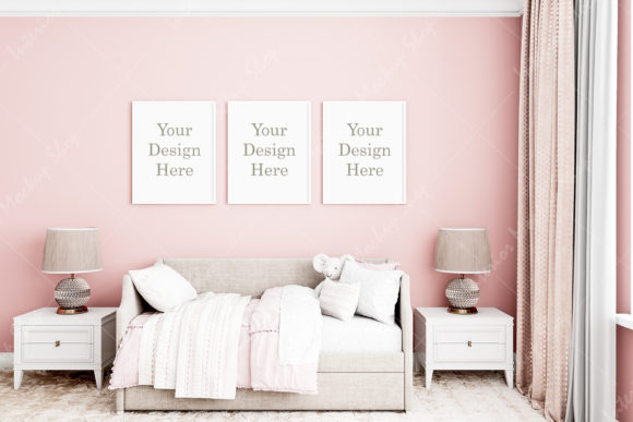 Kids Mockup Frame - 861 for Graphics and Frames Amp