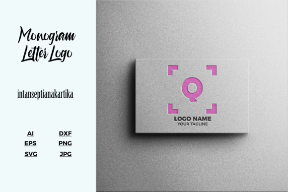 Logo Letter Q Mockup: A Versatile Graphic Design Asset for Logos and Web Content