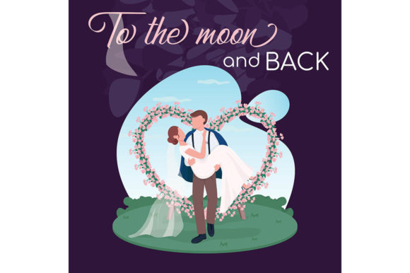 Romantic Wedding Post Mockup - Graphic Templates for Web Use