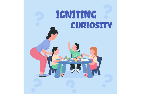 Teaching in Preschool Post Mockup: A Graphic Template for Creative Publishing