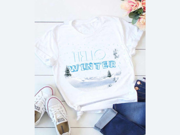 Winter Sublimation Craft with Mockup - A Graphic Design Asset for Print Templates