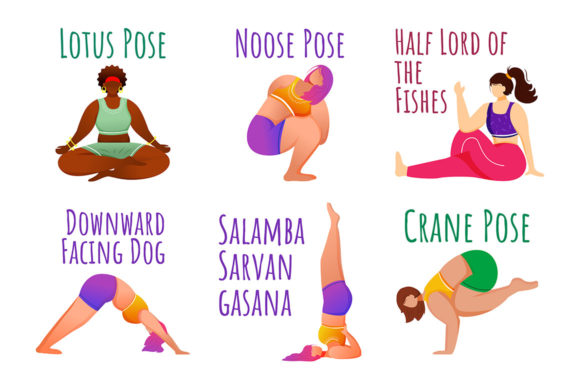 Yoga Pose Social Media Mockup for Embroidery Projects